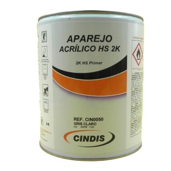 APAREJO HS DE CINDIS GRIS CLARO / GRIS OSCURO - 4L